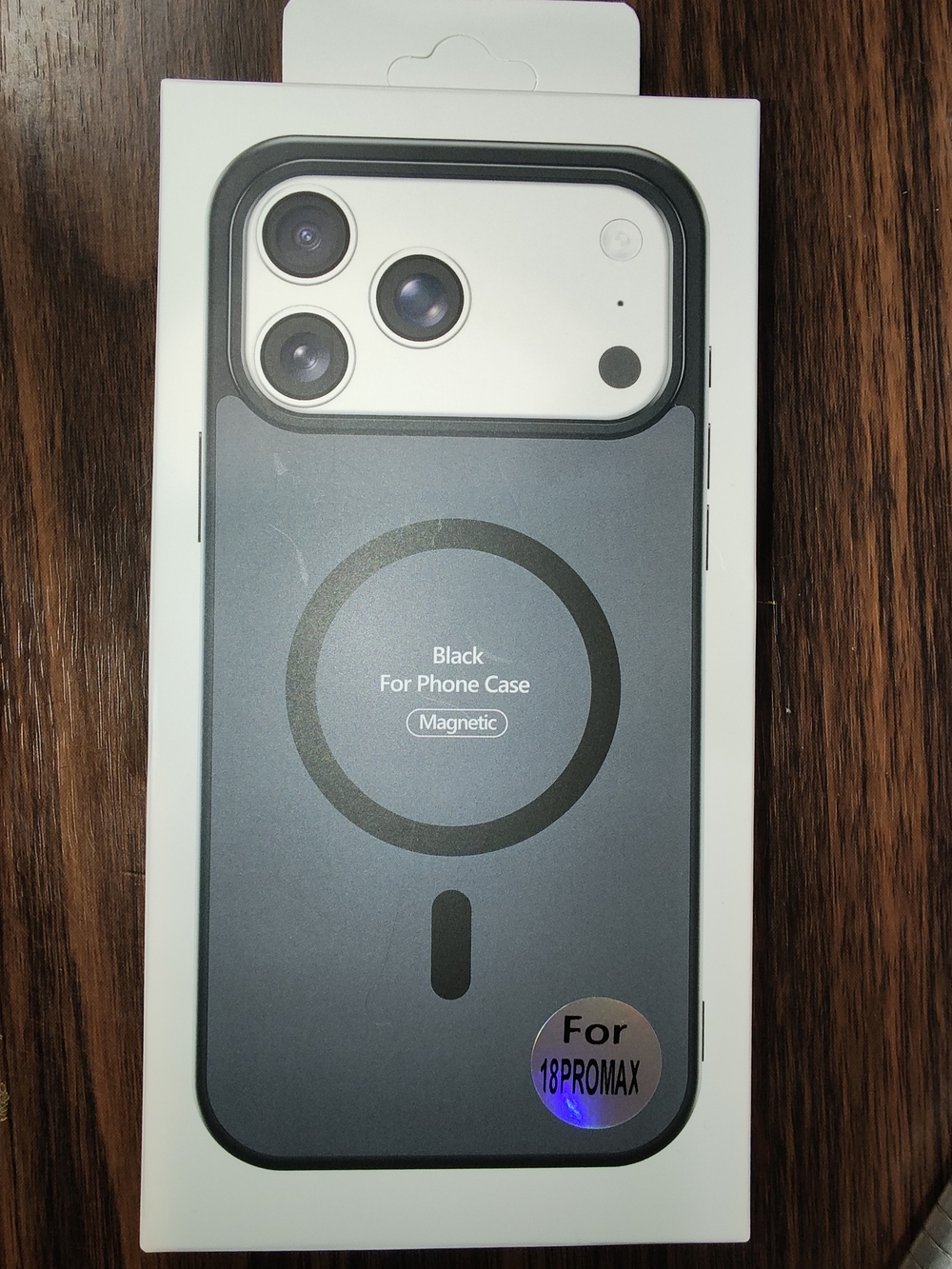 Brand New iPhone 18 Pro Max Magnetic Matte Case - Black